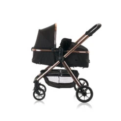 Zoli Stroller Black & Gold -Baby Products Store OBABY Zoli Stroller Black Gold Pushchairs Prams 6