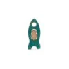 Rocket And Astronaut - Turquoise -Baby Products Store Ocamora Ocamora Rocket and Astronaut Turquoise