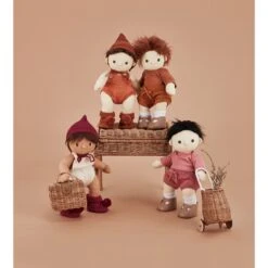 Dinkum Doll Snuggly Set - Toffee -Baby Products Store Olli Ella Dinkum Doll Snuggly Set Toffee 5