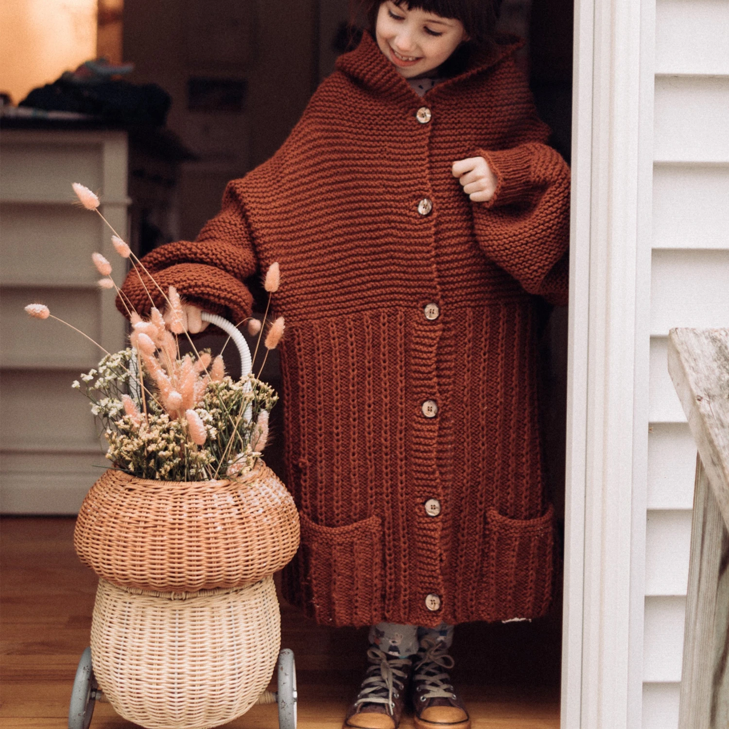 Rattan Mushroom Luggy - Natural 18 Rattan Mushroom Luggy - Natural - Image 16