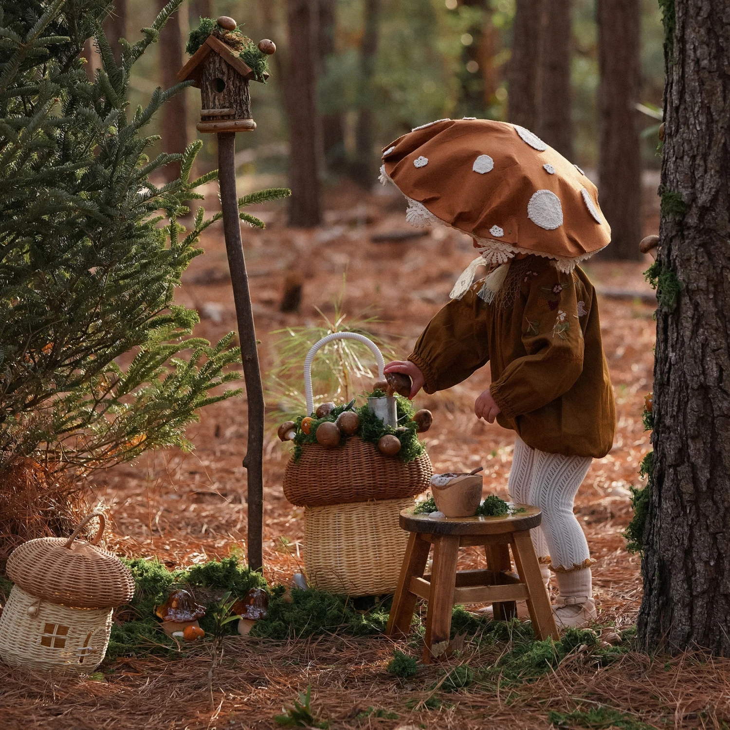 Rattan Mushroom Luggy - Natural 9 Rattan Mushroom Luggy - Natural - Image 7