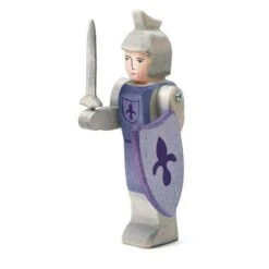 Knight Standing Blue With Sword