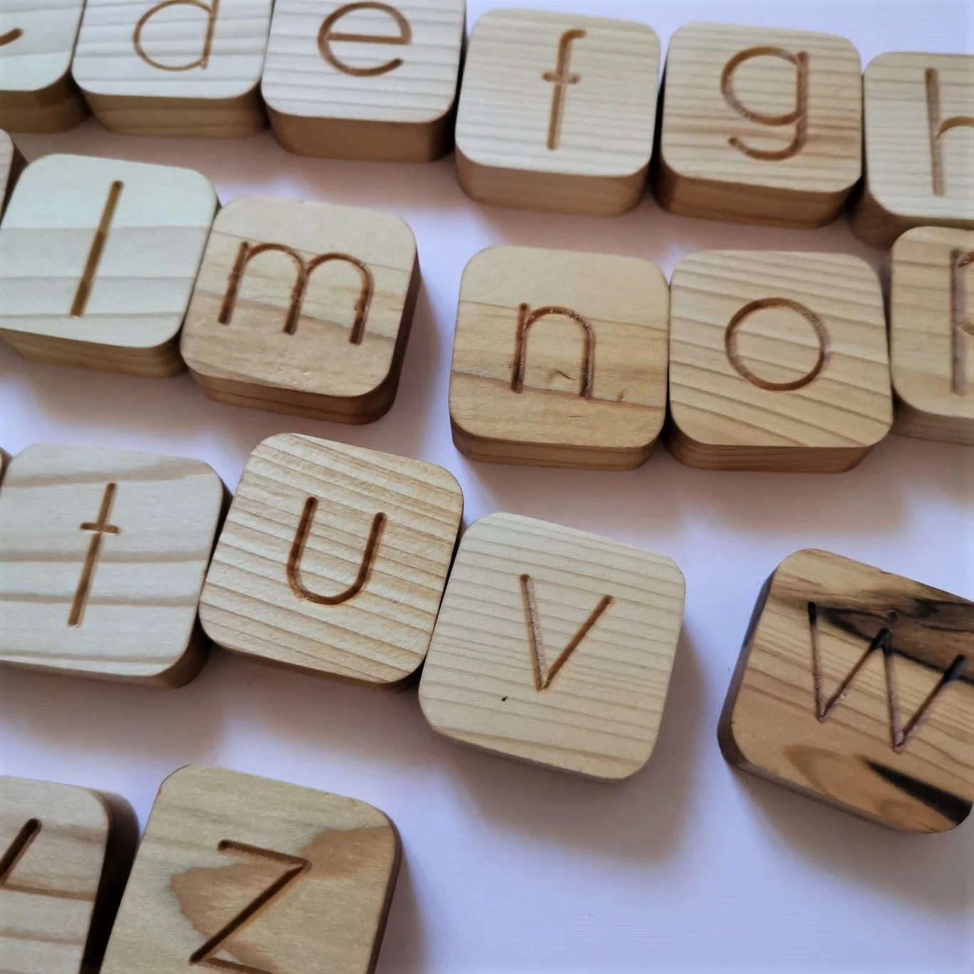 Lowercase Alphabet Cubes (A-Z) By Oyuncak House 4 Lowercase Alphabet Cubes (A-Z) By Oyuncak House - Image 2