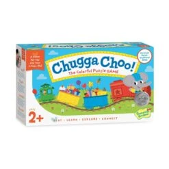 Chugga Chugga Puzzle Colour Game By Peaceable Kingdom -Baby Products Store Peaceable Kingdom Chugga Chugga Puzzle Colour Game by Peaceable Kingdom 3
