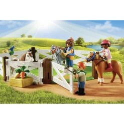 Playmobil Country Pony Farm With 2 Pony Stalls And Storage Loft -Baby Products Store Playmobil Country Pony Farm with 2 Pony Stalls and Storage Loft Toy Playsets 3