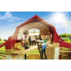 Playmobil Country Pony Farm With 2 Pony Stalls And Storage Loft -Baby Products Store Playmobil Country Pony Farm with 2 Pony Stalls and Storage Loft Toy Playsets 5