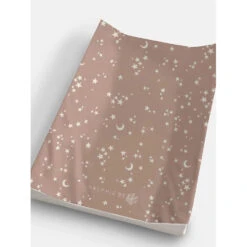 Blush Starry Night Anti Roll Wedge Changing Mat