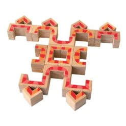 Antique Windows Building Blocks In Box - Set Of 18 -Baby Products Store Regenbogenland Antique Windows Building Blocks in Box Set of 18 Wooden Blocks 5