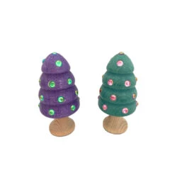 Elf Trees Building Blocks - Set Of 6 -Baby Products Store Regenbogenland Elf Trees Building Blocks Set of 6 Wooden Blocks 4