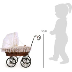 Doll's Pram - Nostalgic Style 15 Doll's Pram - Nostalgic Style -Baby Products Store Smallfoot Dolls Pram Nostalgic Style Doll Pram 7