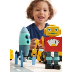 Space Race Rocket Construction Toys -Baby Products Store Tenderleaf Toys Tender Leaf Space Race Rocket Construction Toys 4