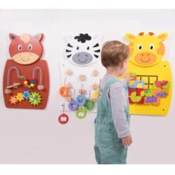 Activity Wall Panels Set - Set Of 3 -Baby Products Store TickiT Activity Wall Panels Set Set of 3 Activity Wall 7
