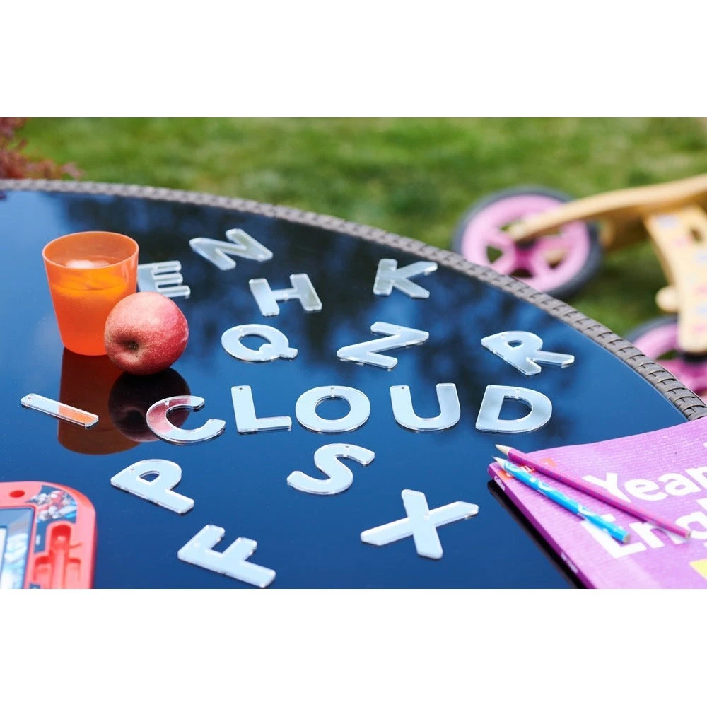 Upper Case Mirror Letters 4 Upper Case Mirror Letters - Image 2