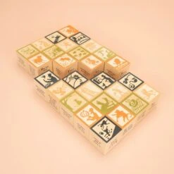Uncle Goose Wooden Blocks - Nursery Rhyme 28 Block Set -Baby Products Store Uncle Goose Uncle Goose Wooden Blocks Nursery Rhyme 28 Block Set Wooden Blocks 4