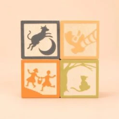 Uncle Goose Wooden Blocks - Nursery Rhyme 28 Block Set -Baby Products Store Uncle Goose Uncle Goose Wooden Blocks Nursery Rhyme 28 Block Set Wooden Blocks 6