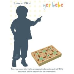 Mandalas Building Blocks In Box - Set Of 12 -Baby Products Store VisualSizeGuide 15