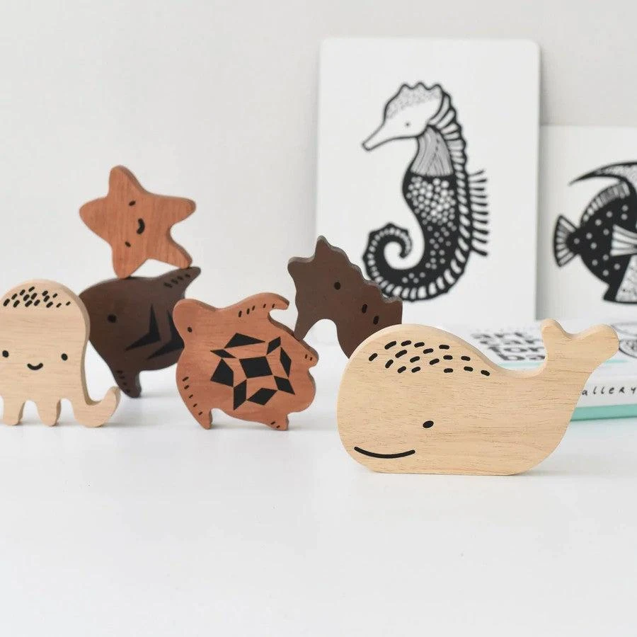 Wooden Tray Puzzle - Ocean Animals 7 Wooden Tray Puzzle - Ocean Animals - Image 5