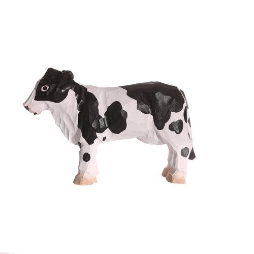 Wudimals® Black & White Cow Wooden Figure 3 Wudimals® Black & White Cow Wooden Figure