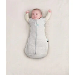 ErgoPouch - Cocoon Swaddle Bag - Grey Marle - 2.5 TOG -Baby Products Store ergoPouch ErgoPouch Cocoon Swaddle Bag Grey Marle 2 5 TOG Sleeping bag 3