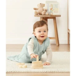 ErgoPouch - Jersey Sleeping Bag - Sage - 2.5 TOG 9 ErgoPouch - Jersey Sleeping Bag - Sage - 2.5 TOG -Baby Products Store ergoPouch ErgoPouch Jersey Sleeping Bag Sage 2 5 TOG 4