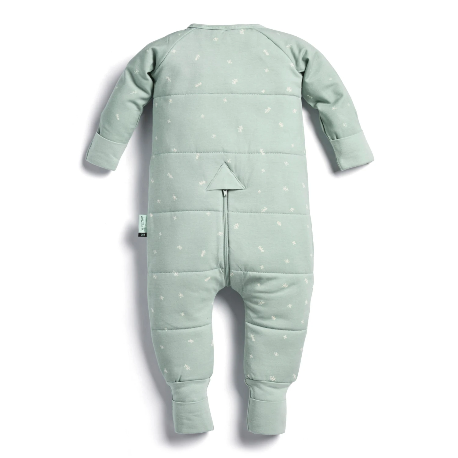 ErgoPouch - Sleep Onesie - Sage - 2.5 TOG 4 ErgoPouch - Sleep Onesie - Sage - 2.5 TOG - Image 2
