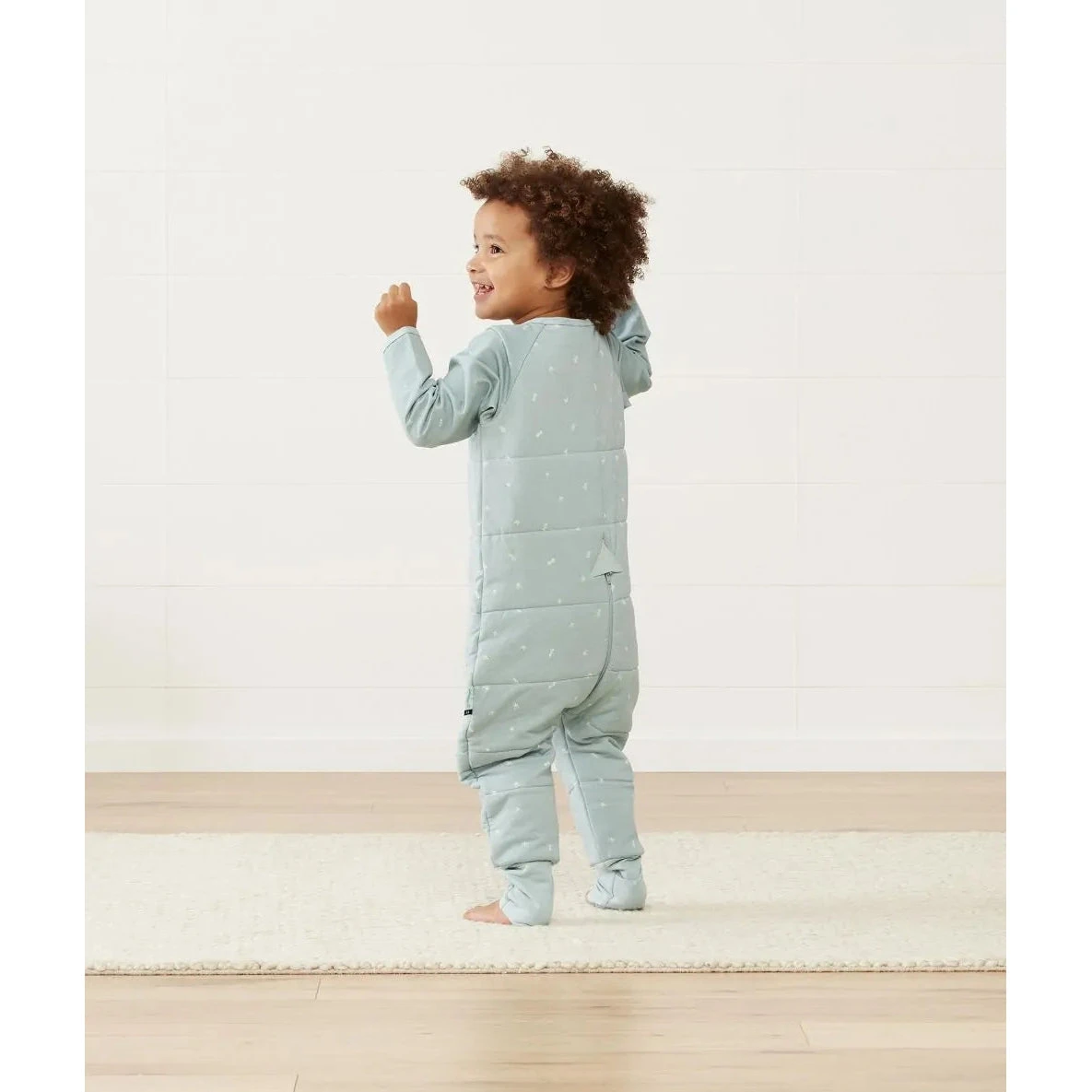 ErgoPouch - Sleep Onesie - Sage - 2.5 TOG 5 ErgoPouch - Sleep Onesie - Sage - 2.5 TOG - Image 3