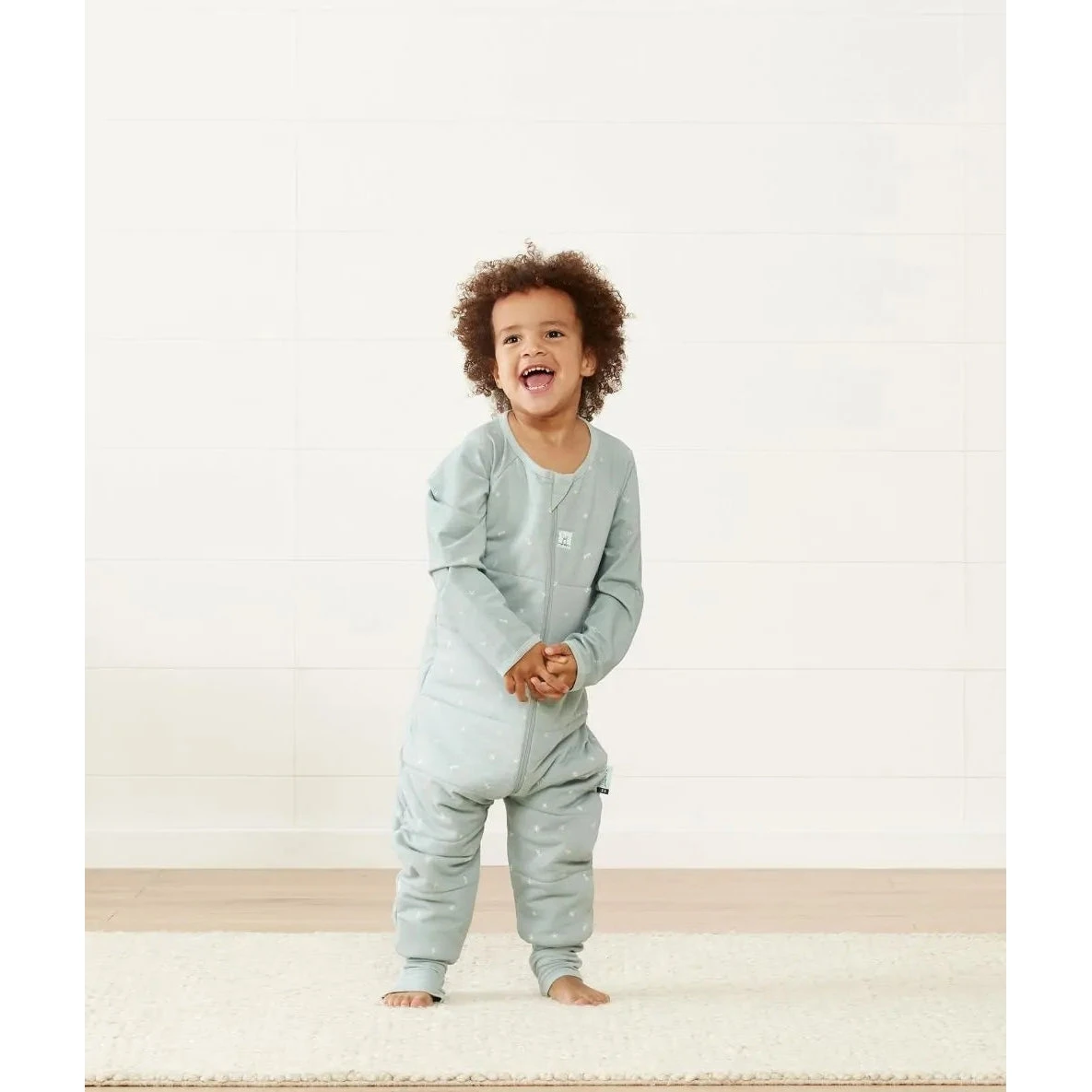 ErgoPouch - Sleep Onesie - Sage - 2.5 TOG 7 ErgoPouch - Sleep Onesie - Sage - 2.5 TOG - Image 5